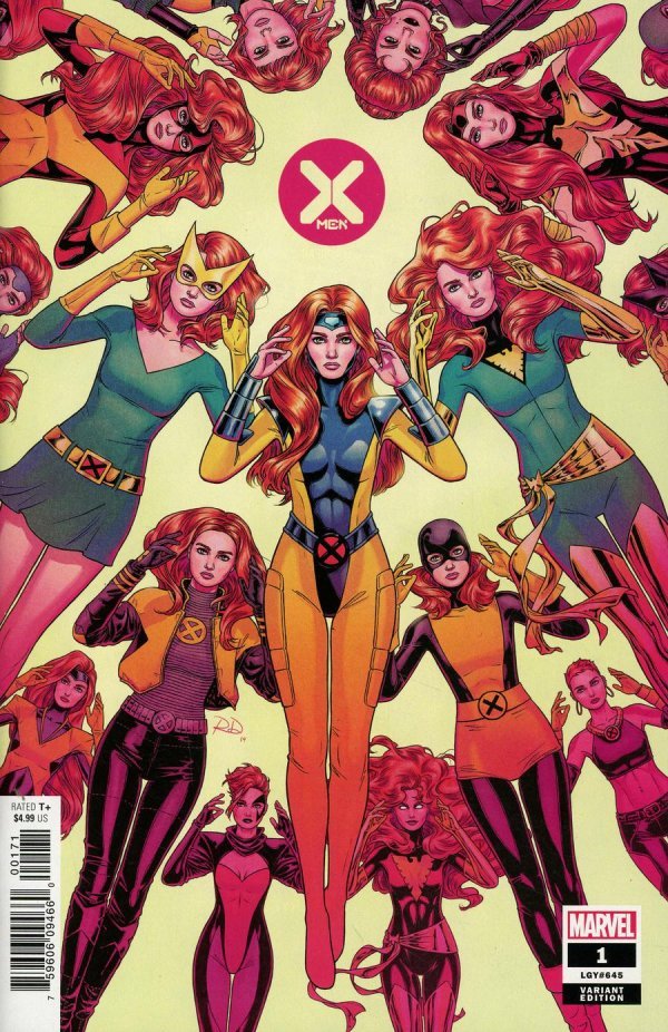 large 1669493 – X-Men #1 1:50 Russell Dauterman Variant 2019 Comics – Cosmic Comics