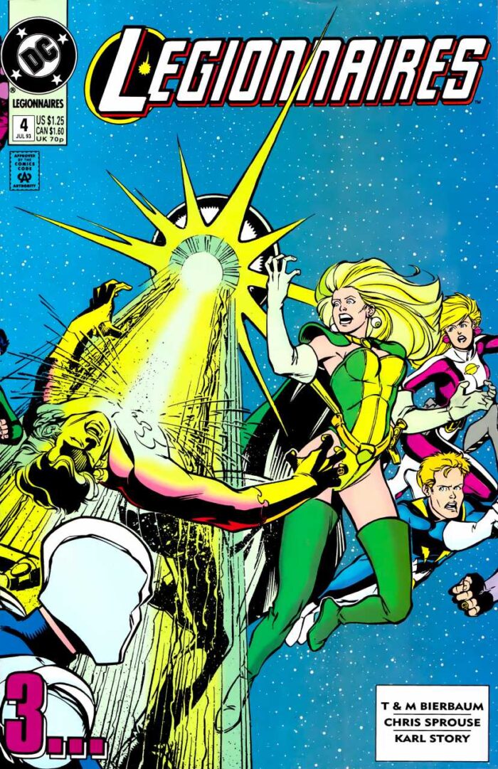 large 4017040 – Legionnaires #4 1993 Comics – Cosmic Comics