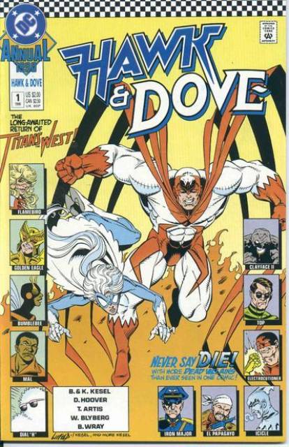 large 7295621 – Hawk & Dove Annual #1 1989 Comics – Cosmic Comics