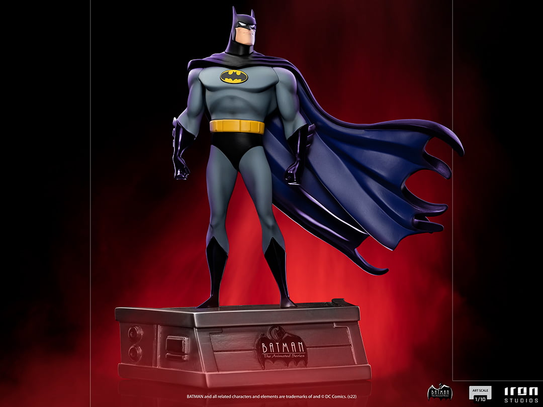 Batman The Animated Series - Batman 1/10 Iron Studios Statue PRE ORDER –  Cosmic Comics
