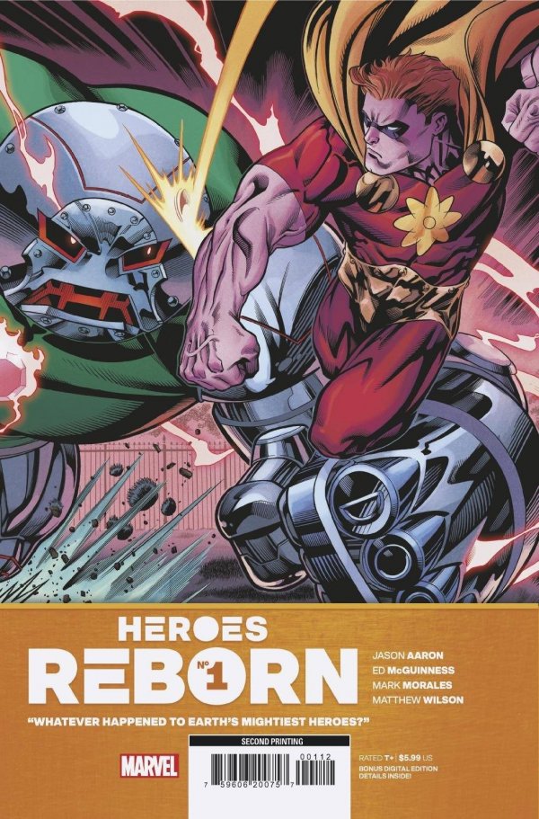 large 8262219 – Heroes Reborn #1 2nd Printing 2021 Comics – Cosmic Comics