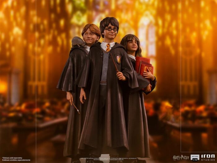 Diorama1 2 1 1200x900 1 – Harry Potter - Harry, Ron & Hermione SET OF 1/10 Iron Studios Statues – Cosmic Comics