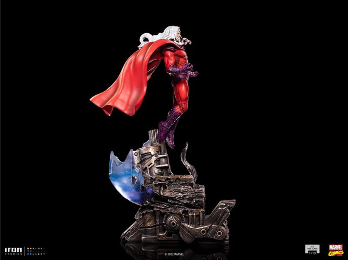 magneto is 6 – Magneto - X-Men Age of Apocalypse - BDS Art Scale 1/10 - Iron Studios – Cosmic Comics