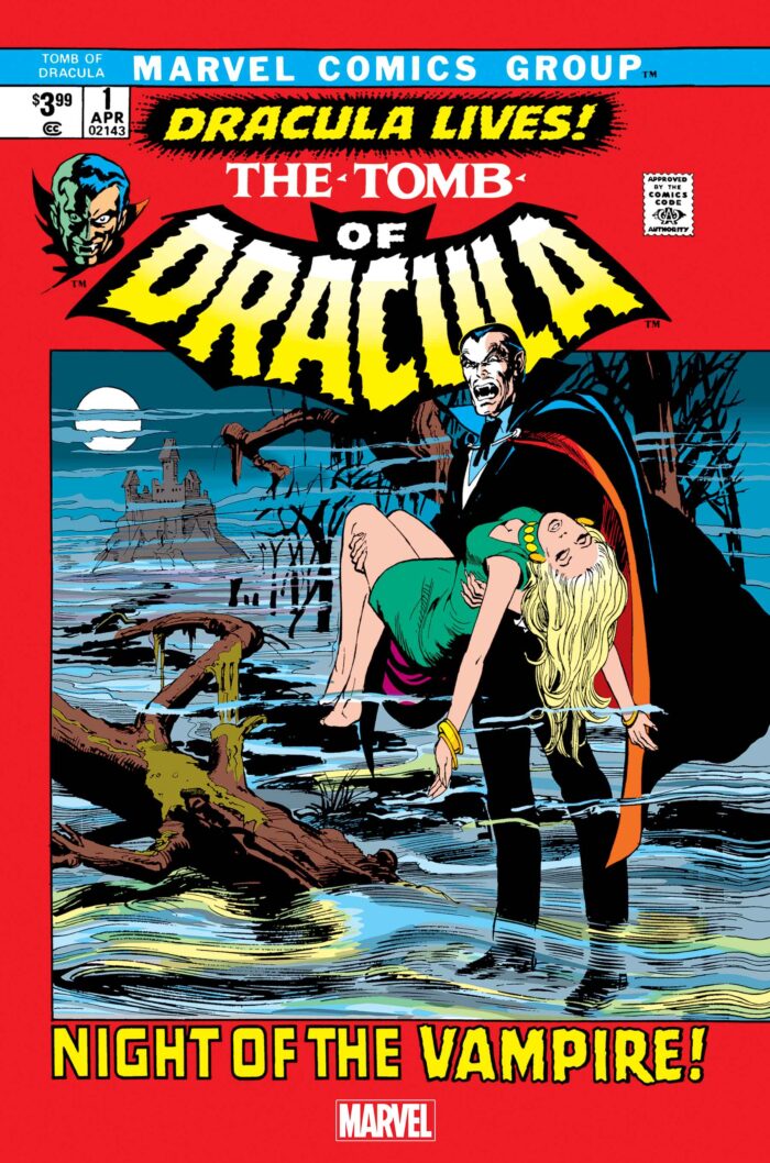 tomb of dracula 1 scaled – Tomb of Dracula Facsimile Edition (2022) #1 – Cosmic Comics