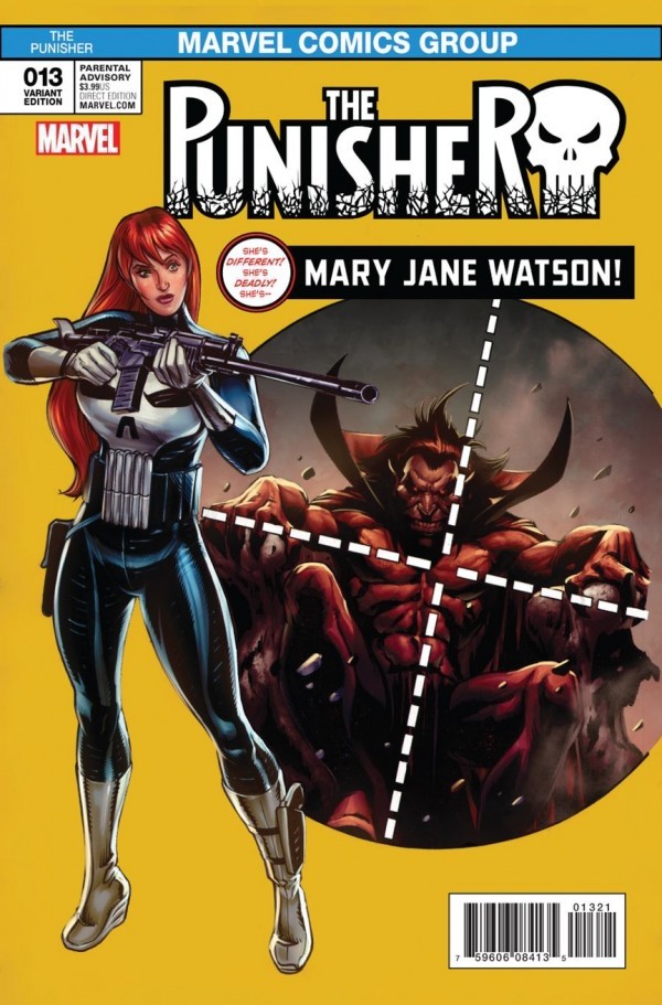 ThePunisher13MaryJaneVariant – The Punisher #13 Mary Jane Variant – Cosmic Comics