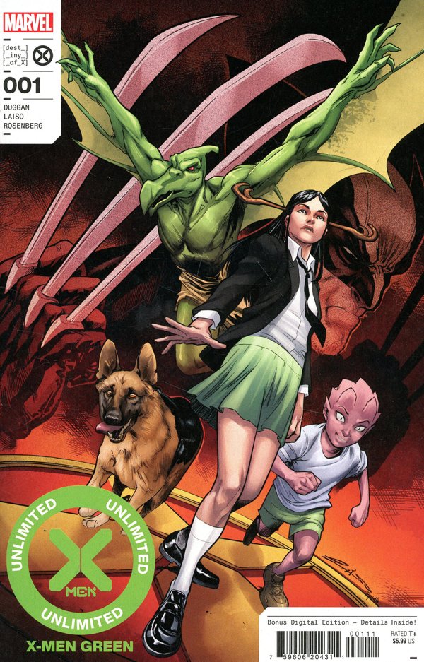large 8990987 – X-Men Unlimited: X-Men Green #1 (2022) – Cosmic Comics