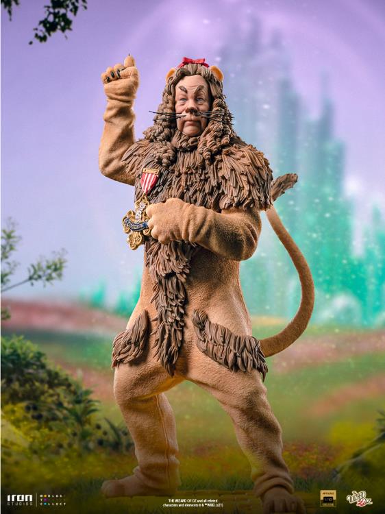 08df5086 7f59 4832 85d4 98325925fcc5 – Statue Cowardly Lion - Wizard of Oz - DELUXE Art Scale 1/10 - Iron Studios PRE-ORDER – Cosmic Comics