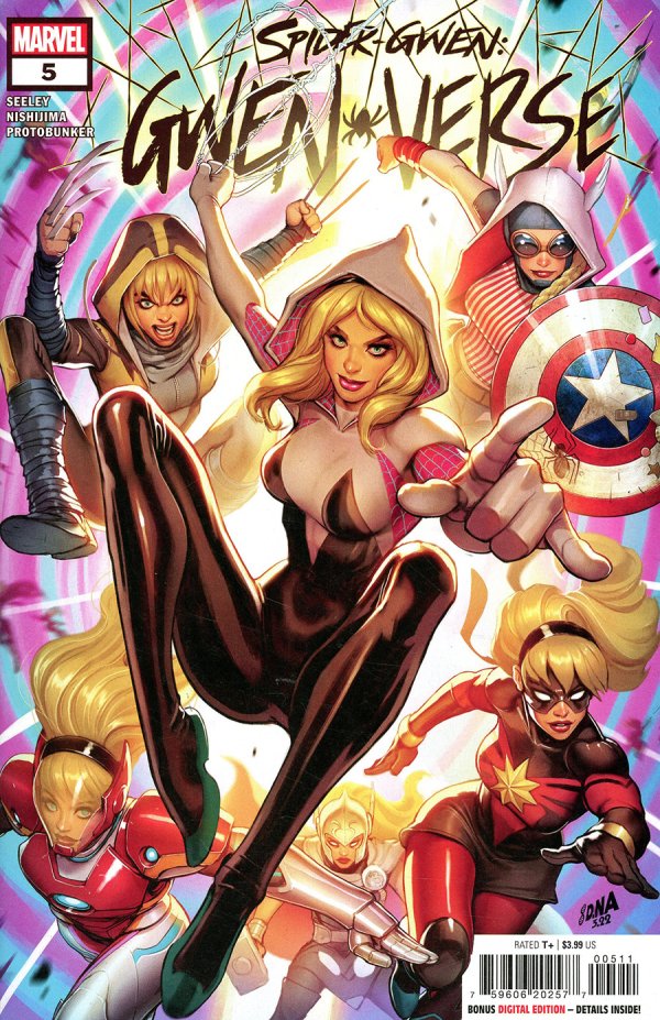 Spider GwenGwenverse5 – Spider-Gwen: Gwenverse (2022) #5 Comic Books – Cosmic Comics