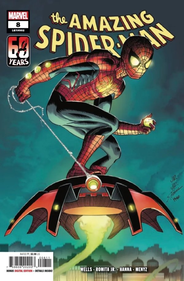TheAmazingSpider Man8 – The Amazing Spider-Man (2022) #8 Comic Book – Cosmic Comics