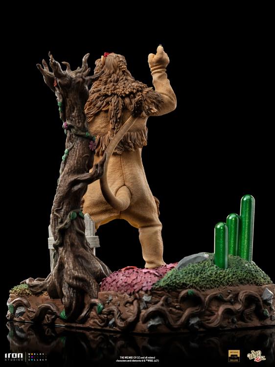 cowardlylionfullblk3 – Statue Cowardly Lion - Wizard of Oz - DELUXE Art Scale 1/10 - Iron Studios PRE-ORDER – Cosmic Comics