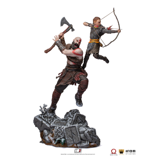 New Project 34 – Kratos and Atreus - God of War - BDS Art Scale 1/10 – Cosmic Comics