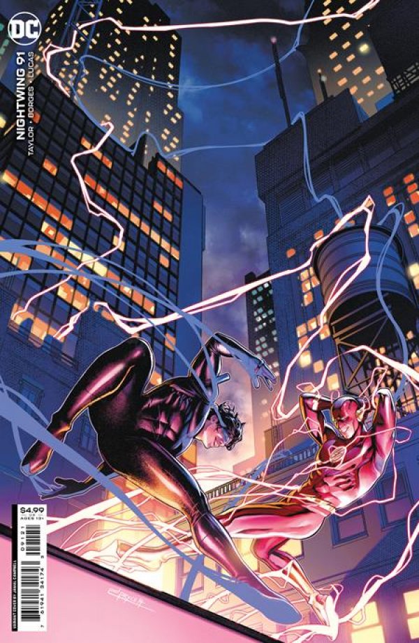 Nightwing 91 Variant – Nightwing (2018) #91 Cover B Jamal Campbell Card Stock Variant Comic Books – Cosmic Comics
