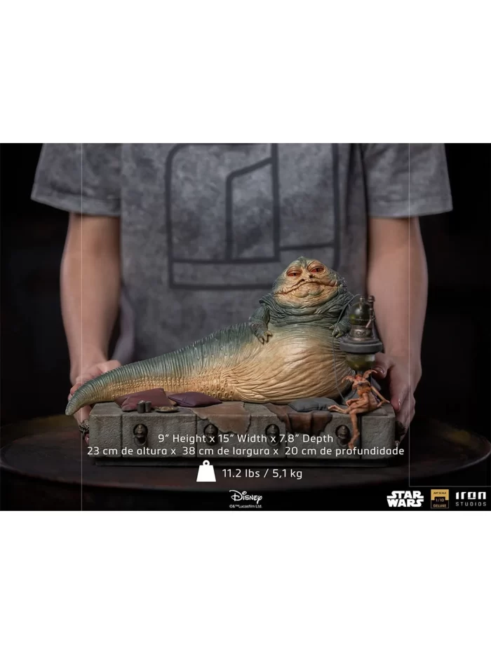 200961 1536 2048 – Star Wars Jabba The Hutt Deluxe - Art Scale 1/10 Scale Statue – Cosmic Comics
