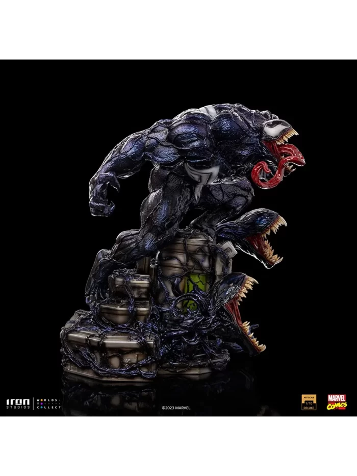 208593 1536 2048 – Iron Studios Venom DELUXE - Spider-man vs Villains - Art Scale 1/10 Scale Statue PRE ORDER – Cosmic Comics