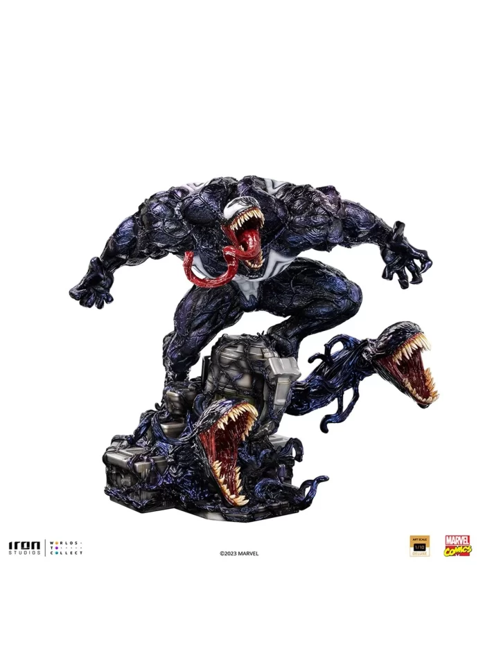 208602 1536 2048 – Iron Studios Venom DELUXE - Spider-man vs Villains - Art Scale 1/10 Scale Statue PRE ORDER – Cosmic Comics