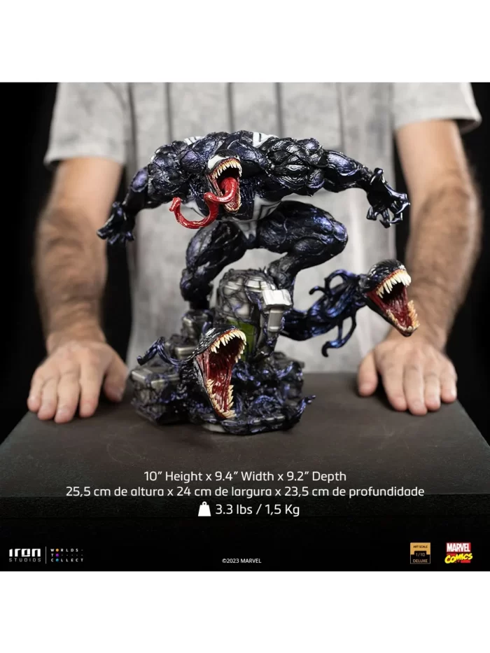 208603 1536 2048 – Iron Studios Venom DELUXE - Spider-man vs Villains - Art Scale 1/10 Scale Statue PRE ORDER – Cosmic Comics