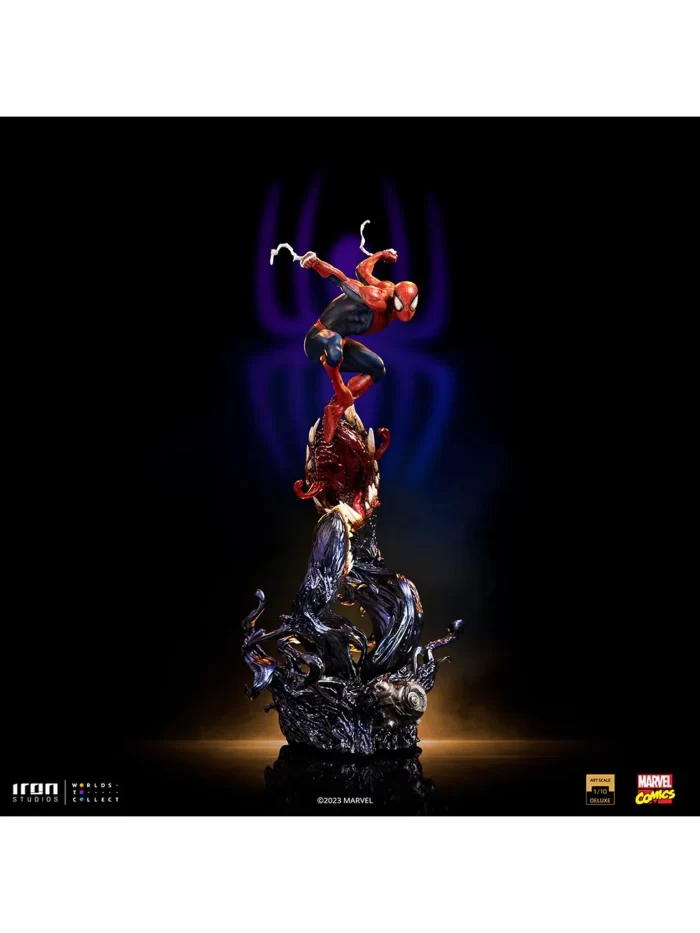 208606 1536 2048 – Iron Studios Spiderman DELUXE - Spider-man vs Villains - Art Scale 1/10 Scale Statue PRE ORDER – Cosmic Comics