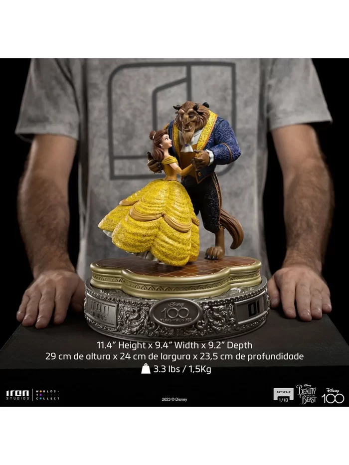 208678 1536 2048 – Iron Studios Beauty and the Beast REGULAR - Disney 100th - Art Scale 1/10 Scale Statue PRE ORDER (Copy) – Cosmic Comics