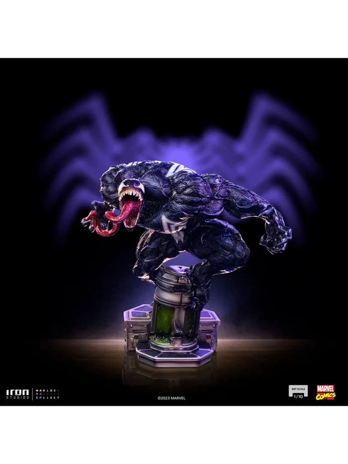 208680 1536 2048 – Iron Studios Venom REGULAR - Spider-man vs Villains - Art Scale 1/10 Scale Statue PRE ORDER – Cosmic Comics