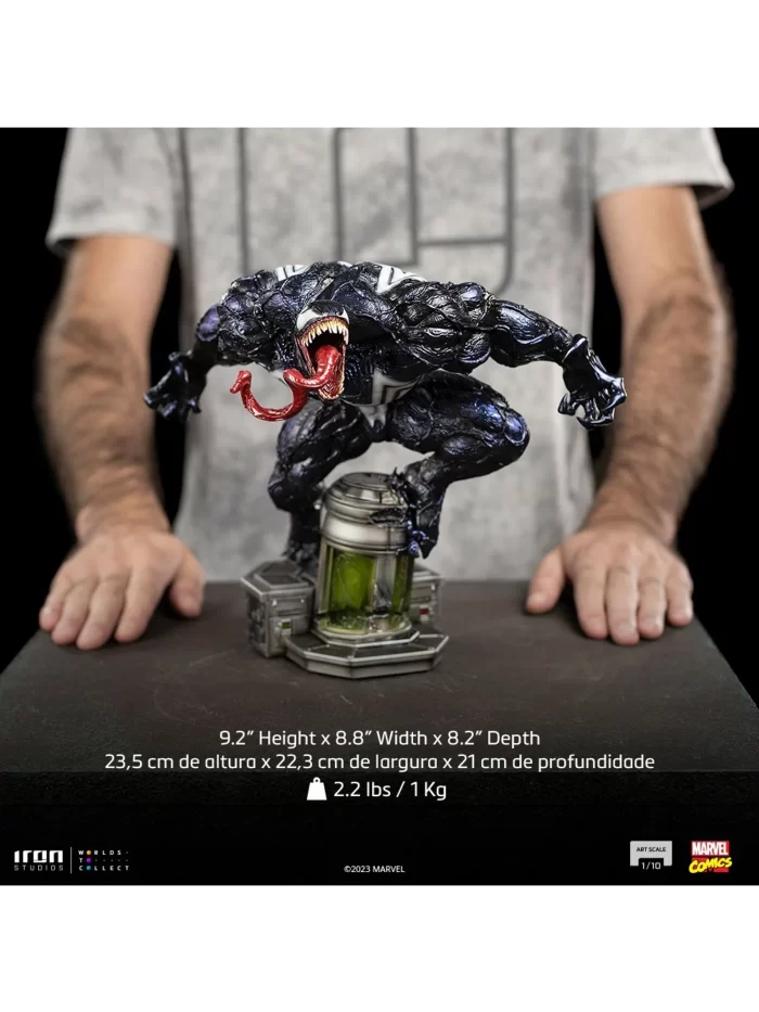 208693 1536 2048 – Iron Studios Venom REGULAR - Spider-man vs Villains - Art Scale 1/10 Scale Statue PRE ORDER – Cosmic Comics