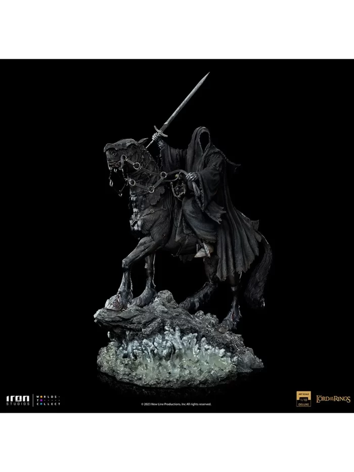 208756 1536 2048 – Iron Studios Lord Of The Rings Nazgul On Horse 1/10 Statue PRE ORDER – Cosmic Comics