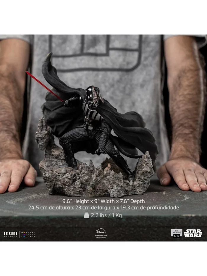 208914 1536 2048 – Iron Studios Darth Vader - Star Wars: Obi-Wan Kenobi - BDS Art Scale 1/10 Scale Statue PRE ORDER – Cosmic Comics