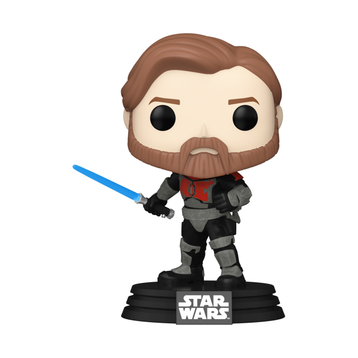 68283 StarWars MandoObiWan POP GLAM WEB – Star Wars Obi Wan Kenobi In Armor Exclusive Funko Pop – Cosmic Comics